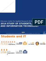 2014 - ECAR - Students and Faculty and IT Survey