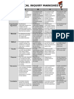 Pracmarksheet