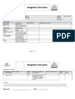 Integration Test Cases: Test Scenario NO: FM - 05