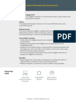 ZigBee in Smart Thermostat For Smarter Grid
