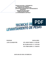 Reglamento Oficial de Levantamiento de Pesas