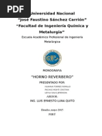 Informe Final de Horno Reberbero