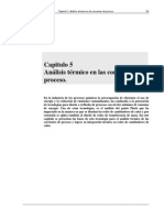 Análisis Térmico en Corrientes de Proceso