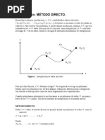 Interpolacion Metodo Directo