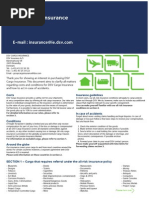 DSV Cargo Inusrance Tariff