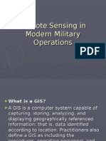 Remote Sensing in Modern Military Operations