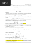 Corrección Segundo Parcial de Cálculo III (Ecuaciones Diferenciales) 12 de Octubre de 2015 Mañana