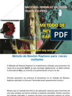 Metodo de Newton Raphson