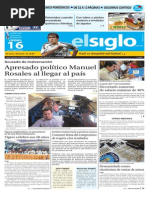 Ediciòn Impresa El Siglo 16-10-2015