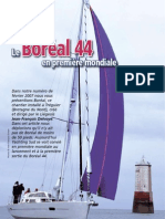 Essai Boréal 44 - Article Yachting Sud - Mai 2009