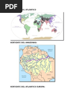 Rios de La Vertiente Del Atlantico