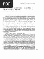 João Carlos Espada - Direitos Sociais de Cidadania - Uma Crítica A Hayek e Plant