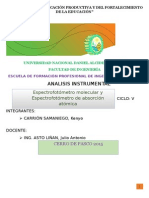 Informe Espectrofotometro