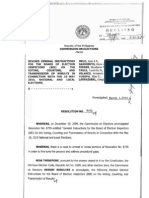 Comelec Resolution No. 8786 - Revised General Instructions For The Board of Election Inspectors For Voting, Counting, Transmission of Results