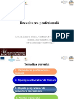 Dezvoltarea Profesionala