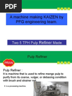 Mango Pulp Refiner