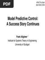 Model Predictive Control