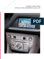 CITROËN Alert Zones - Notice - NaviDrive 3D - UK