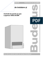 Carte Tehnica Buderus Logamax U052!24!28 KW Instalare Intretinere