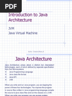 Introduction To Java Architecture: JVM Java Virtual Machine