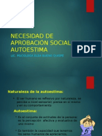 Necesidad de Aprobación Social Autoestima - Fortalecimiento de La Autoestima-Patrimonio. Inpe