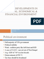 Recent Developments in Political, Economical &amp Financial