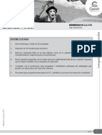 LC-131 MINIENSAYO Sigo Avanzando