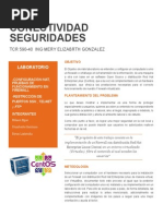 LABORATORIO Iptables