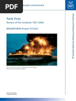 Tank Fires Review of Fire Incidents 1951-2003