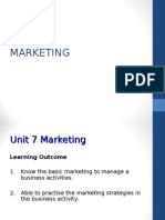 English Unit 7 Marketing