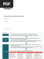 Alderney Economic Development Study Frontier Report