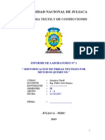 PL1 Identificacion de Tejidos Textiles Por Disolucion Quimica