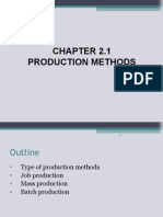 Chapter 2.1 Production Method