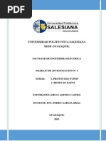 Investigacion 1 Protocolo TCP Ip y Redes de Datos