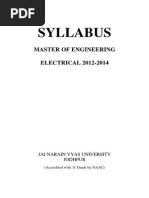 MBM Electrical Engineering Syllabus