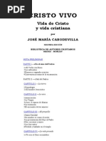 CABODEVILLA, J. M. - Cristo Vivo. Vida de Cristo y Vida Cristiana - BAC, 2 Ed, 1964 - OCR