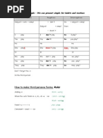 Revision Grammar 6º