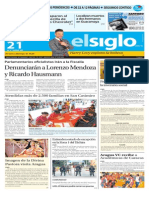 Edicion Impresa El Siglo 21-10-2015