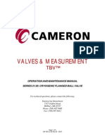 TBV Series 21 20 Cryogenic Flanged Ball Valve