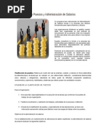 Clasificación de Puestos y Administración de Salarios