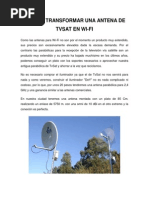 Construccion Antena Wi-Fi A Partir de Antena Tvsat PDF