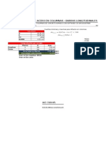 Verificacion de Acero en Vigas y Columnas