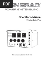 Manual Panel C