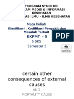 Klasifikasi Kodifikasi Penyakit 6 Pertemuan 7