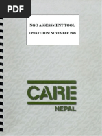 NGO Assessment Tool