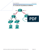 10.1.4.4 Lab - Troubleshooting DHCPv4