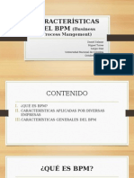 Características Del BPM (Business Process Mangement)