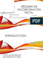 Regimen de Incorporacion Fiscal