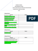 Contoh Agenda Sidang