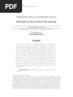 Libro - Reflexiones Sobre La Crueldad Del Superyo (Gerardo Bolívar Ochoa)